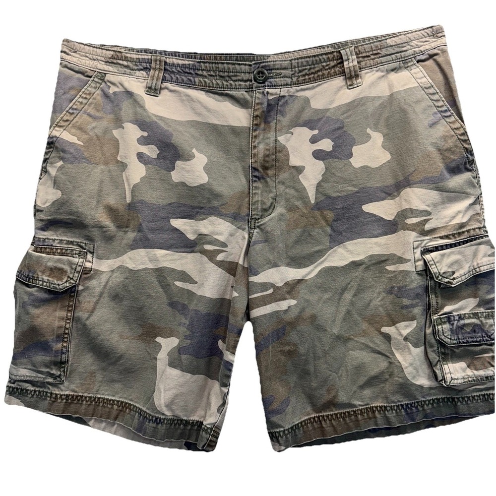 Red Head Camo Cargo Shorts Mens 44 Cotton Hunting Tactical Outdoor